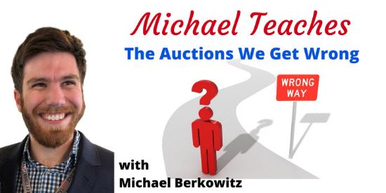 Picture of Michael Teaches: The Auctions We Get Wrong - Week 3 - 2NT Rebids; 18-19 or 12-14? Stoppers?